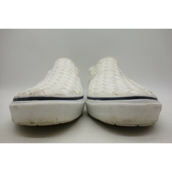 Sperry Top Sider White Woven Casual Slip on Loafers Shoes Men\'s 11.5 M main image 6